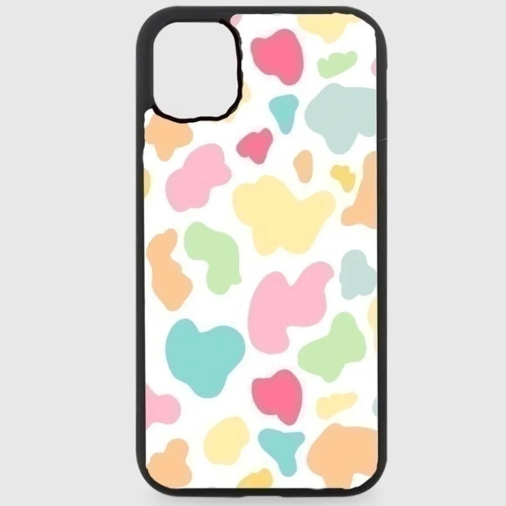 Rainbow Cow Print Phone Case